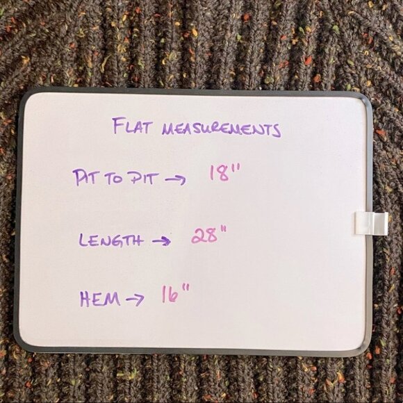 Vintage Hand Knit Brown Autumn Confetti Knit Sweater with Collar XL - Picture 5 of 10